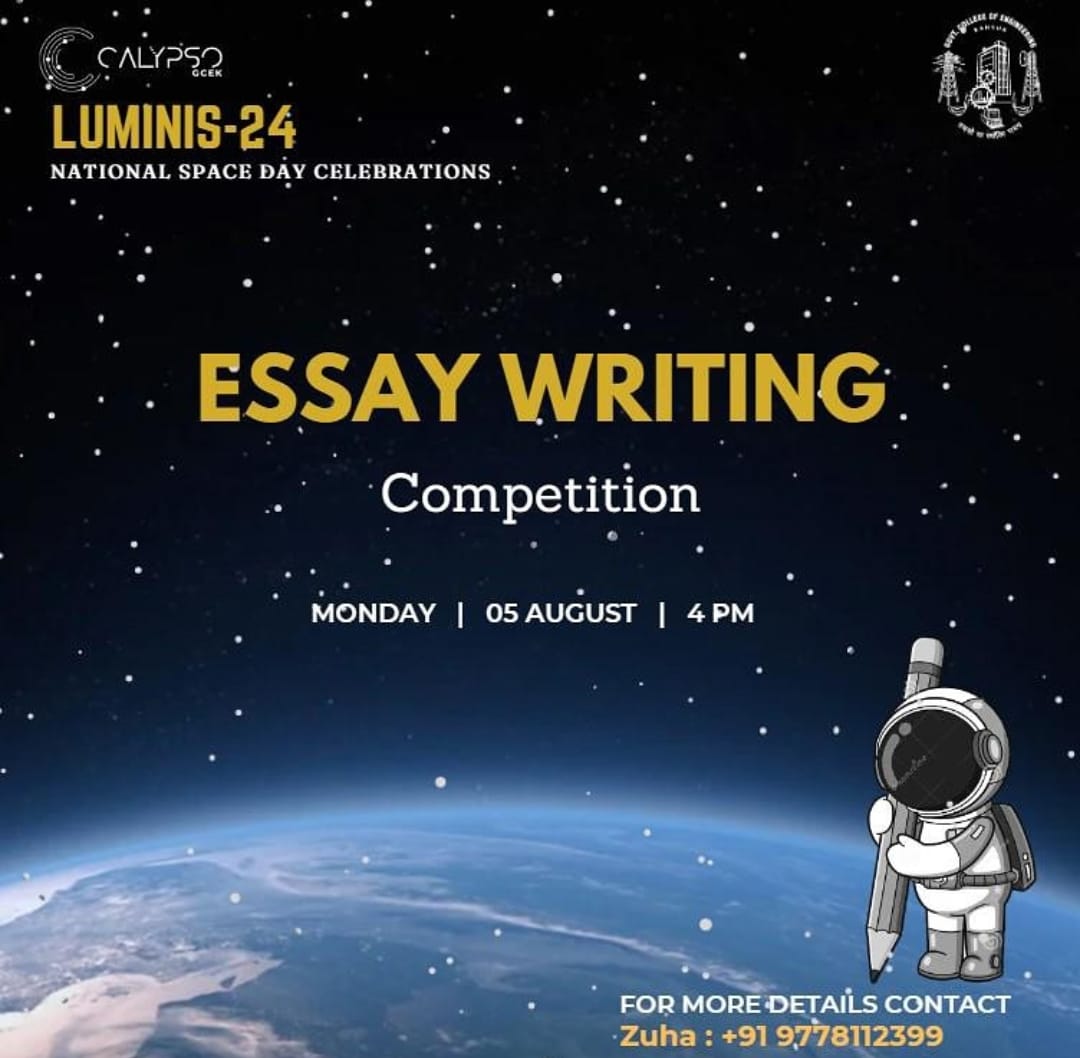 Essay Writing Competition - National Space Day Celebrations